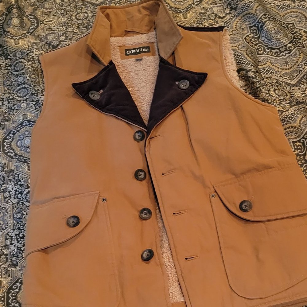 Orvis Sherpa lined vest